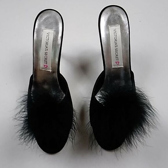 VTG VICTORIAS SECRET HEELS SLIPPERS - Picture 3 of 8